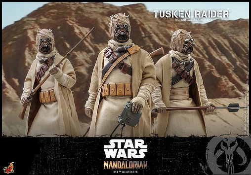 Star Wars - The Mandalorian: Tusken Raider, 1/6 Figur von Hot Toys