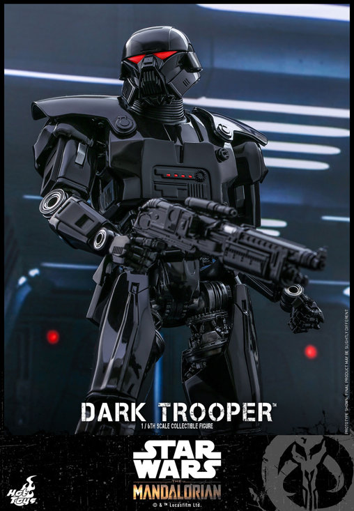 Star Wars - The Mandalorian: Dark Trooper, 1/6 Figur von Hot Toys