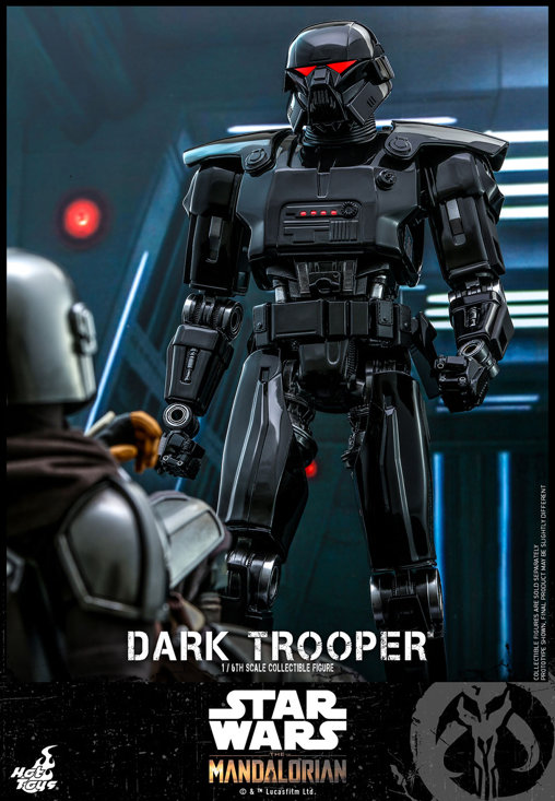 Star Wars - The Mandalorian: Dark Trooper, 1/6 Figur von Hot Toys