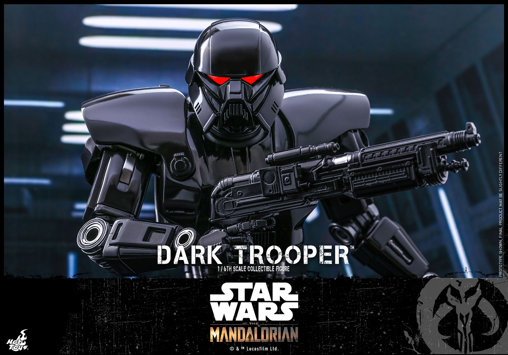 Star Wars - The Mandalorian: Dark Trooper, 1/6 Figur von Hot Toys