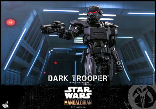 Star Wars - The Mandalorian: Dark Trooper, 1/6 Figur von Hot Toys