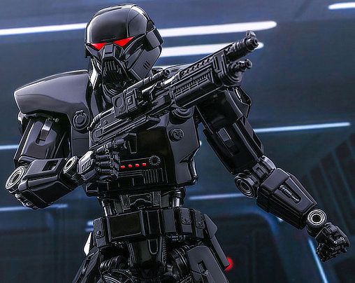 Star Wars - The Mandalorian: Dark Trooper, 1/6 Figur von Hot Toys