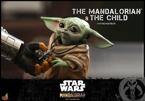 Star Wars - The Mandalorian: The Mandalorian and the Child, 1/6 Figur von Hot Toys