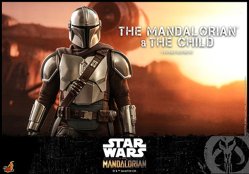 Star Wars - The Mandalorian: The Mandalorian and the Child, 1/6 Figur von Hot Toys