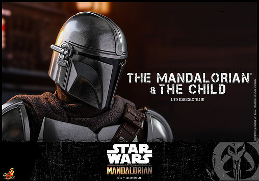 Star Wars - The Mandalorian: The Mandalorian and the Child, 1/6 Figur von Hot Toys