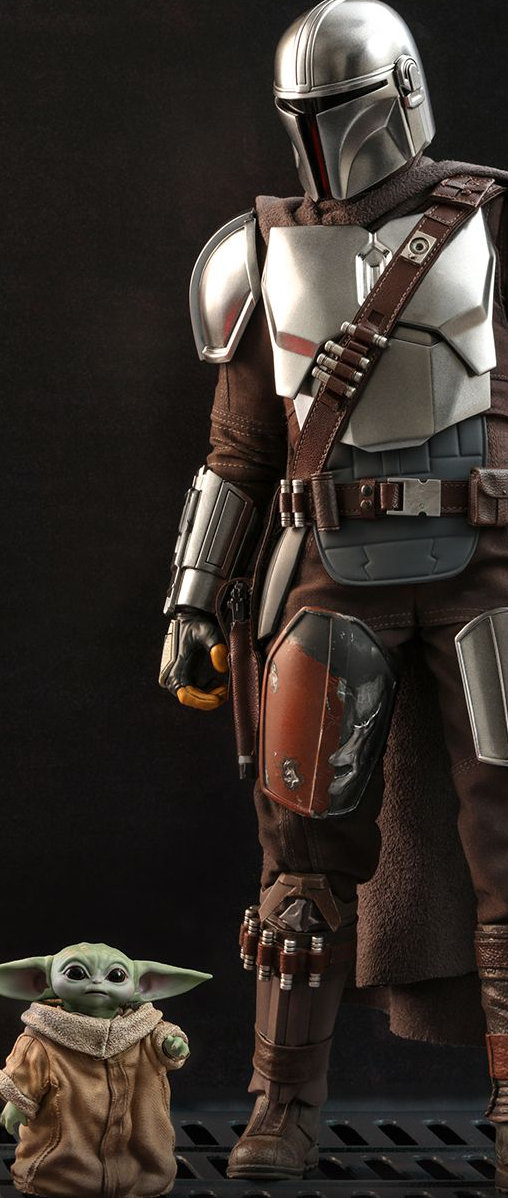 Star Wars - The Mandalorian: The Mandalorian and the Child, 1/6 Figur von Hot Toys