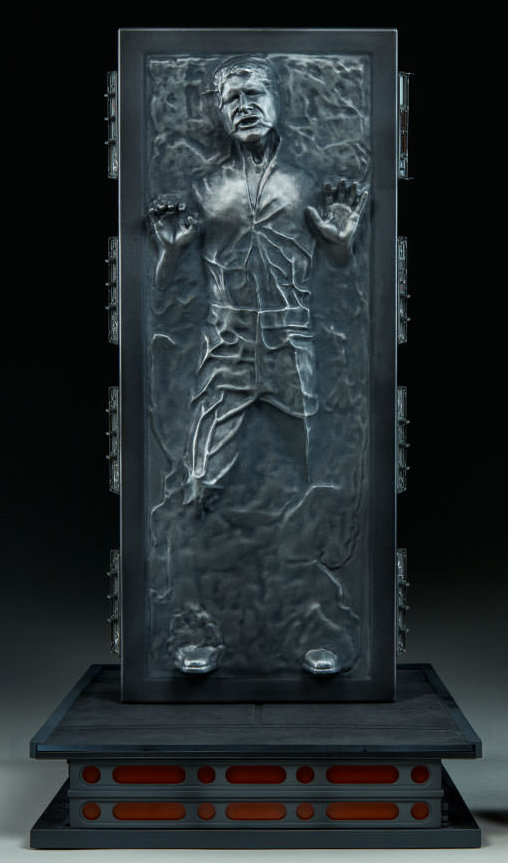 Star Wars - Episode V - The Empire Strikes Back: Han Solo in Carbonite, 1/6 Figur von Sideshow
