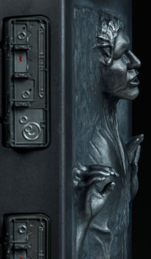 Star Wars - Episode V - The Empire Strikes Back: Han Solo in Carbonite, 1/6 Figur von Sideshow