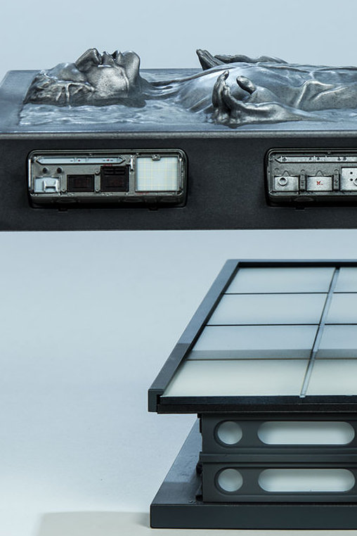 Star Wars - Episode V - The Empire Strikes Back: Han Solo in Carbonite, 1/6 Figur von Sideshow