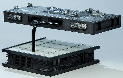 Star Wars - Episode V - The Empire Strikes Back: Han Solo in Carbonite, 1/6 Figur von Sideshow