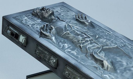 Star Wars - Episode V - The Empire Strikes Back: Han Solo in Carbonite, 1/6 Figur von Sideshow
