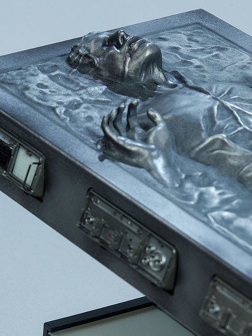 Star Wars - Episode V - The Empire Strikes Back: Han Solo in Carbonite, 1/6 Figur von Sideshow