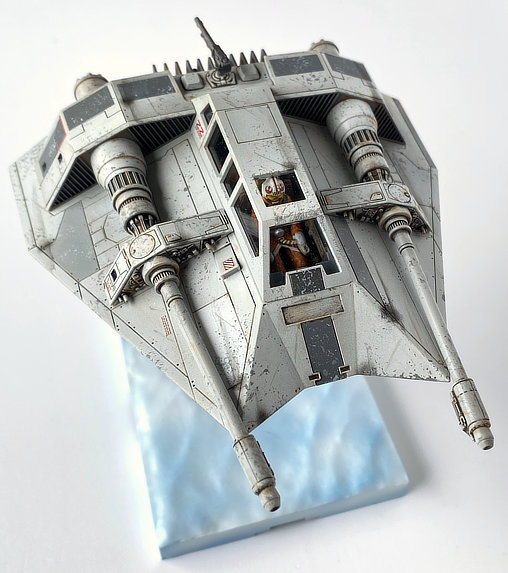 Star Wars - Episode V - The Empire Strikes Back: Luke Skywalkers T-47 Snowspeeder, Fertig-Modell von SPACEart