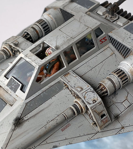 Star Wars - Episode V - The Empire Strikes Back: Luke Skywalkers T-47 Snowspeeder, Fertig-Modell von SPACEart