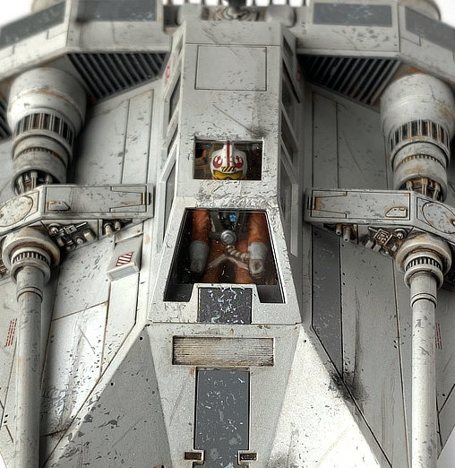 Star Wars - Episode V - The Empire Strikes Back: Luke Skywalkers T-47 Snowspeeder, Fertig-Modell von SPACEart