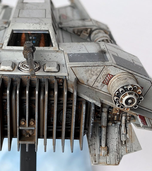 Star Wars - Episode V - The Empire Strikes Back: Luke Skywalkers T-47 Snowspeeder, Fertig-Modell von SPACEart