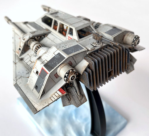 Star Wars - Episode V - The Empire Strikes Back: Luke Skywalkers T-47 Snowspeeder, Fertig-Modell von SPACEart
