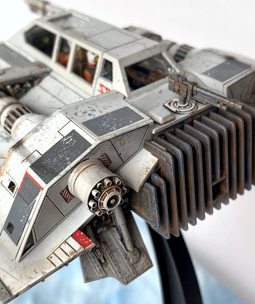 Star Wars - Episode V - The Empire Strikes Back: Luke Skywalkers T-47 Snowspeeder, Fertig-Modell von SPACEart