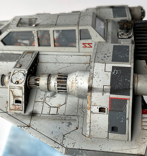 Star Wars - Episode V - The Empire Strikes Back: Luke Skywalkers T-47 Snowspeeder, Fertig-Modell von SPACEart