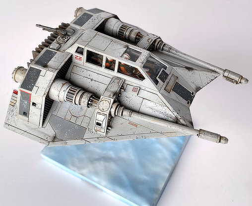 Star Wars - Episode V - The Empire Strikes Back: Luke Skywalkers T-47 Snowspeeder, Fertig-Modell von SPACEart