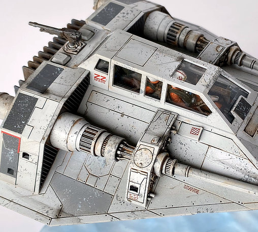 Star Wars - Episode V - The Empire Strikes Back: Luke Skywalkers T-47 Snowspeeder, Fertig-Modell von SPACEart