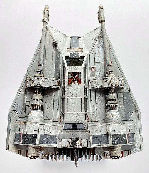 Star Wars - Episode V - The Empire Strikes Back: Luke Skywalkers T-47 Snowspeeder, Fertig-Modell von SPACEart