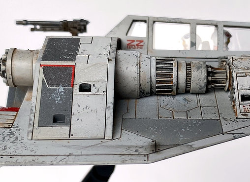 Star Wars - Episode V - The Empire Strikes Back: Luke Skywalkers T-47 Snowspeeder, Fertig-Modell von SPACEart