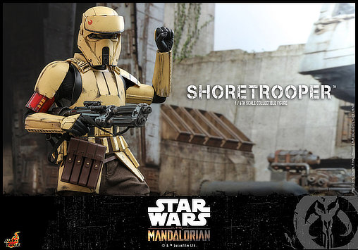 Star Wars - The Mandalorian: Shoretrooper, 1/6 Figur von Hot Toys