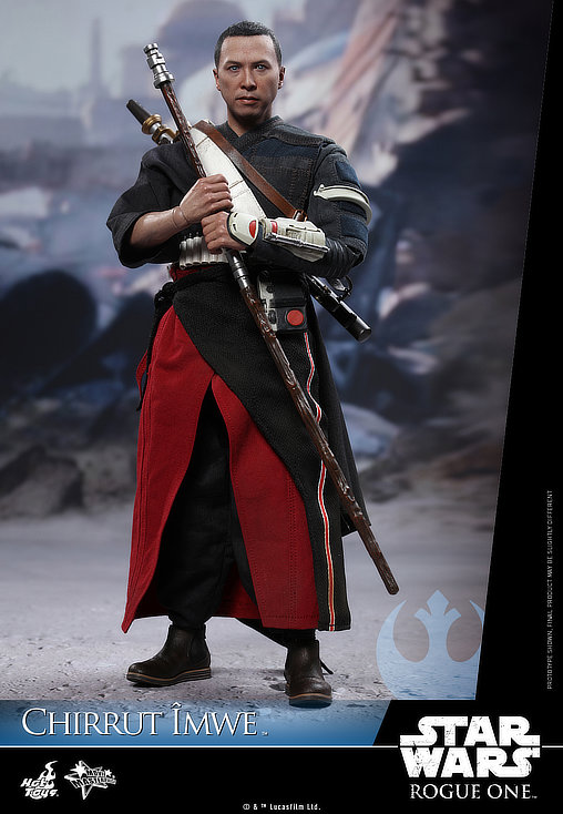 Star Wars - Rogue One: Chirrut Imwe - Deluxe, 1/6 Figur von Hot Toys
