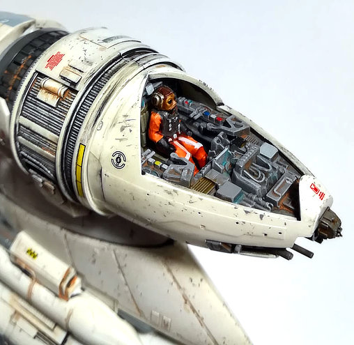 Star Wars - Episode VI - Return of the Jedi: B-Wing Fighter, Fertig-Modell von SPACEart