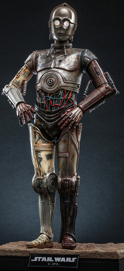 Star Wars - Episode II - Attack of the Clones: C-3PO, 1/6 Figur von Hot Toys