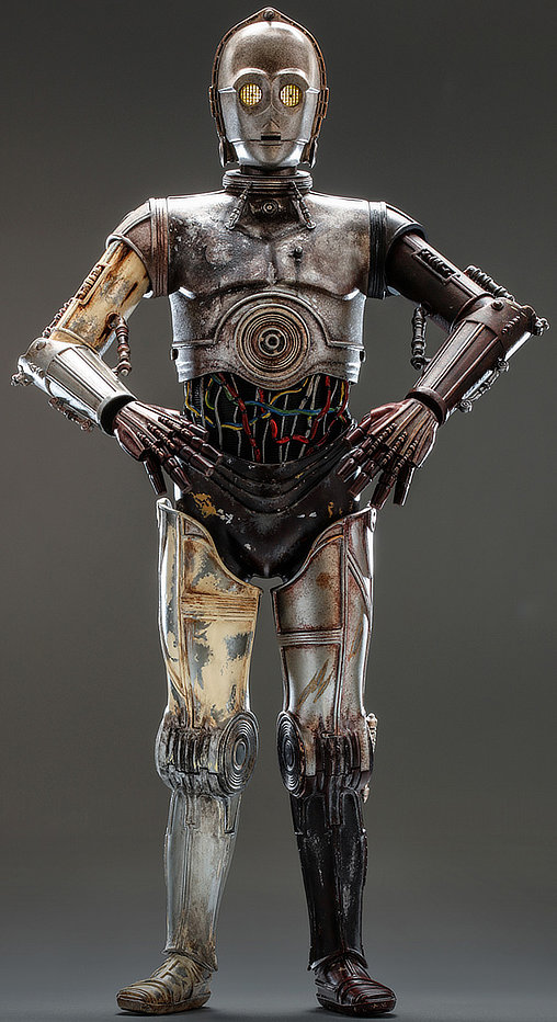 Star Wars - Episode II - Attack of the Clones: C-3PO, 1/6 Figur von Hot Toys
