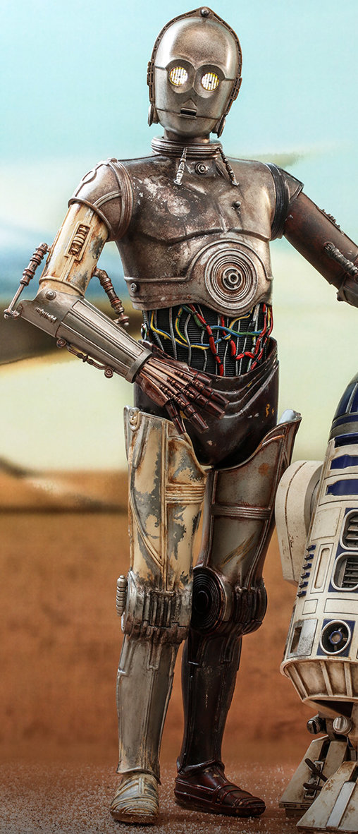 Star Wars - Episode II - Attack of the Clones: C-3PO, 1/6 Figur von Hot Toys