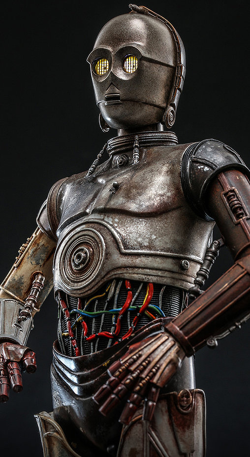 Star Wars - Episode II - Attack of the Clones: C-3PO, 1/6 Figur von Hot Toys