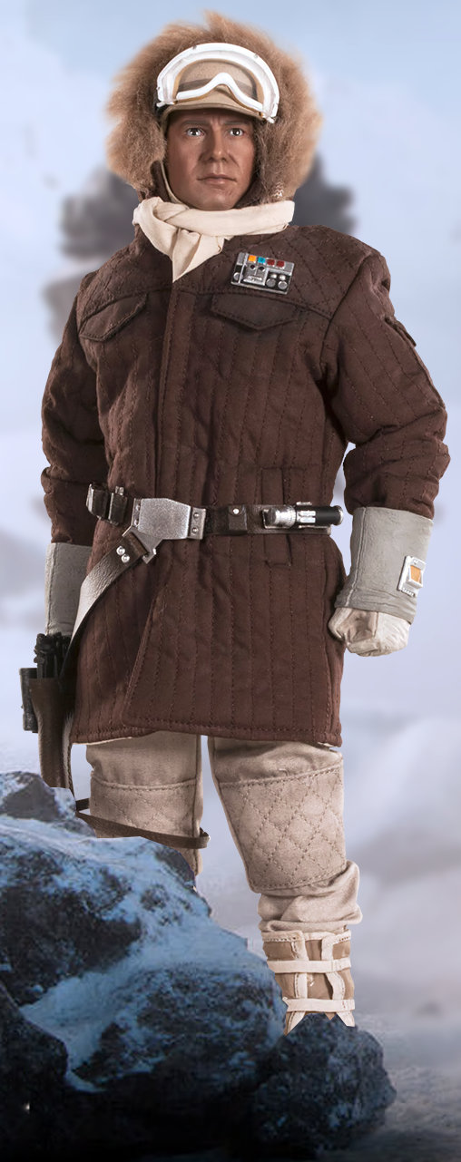 Star Wars - Episode V - The Empire Strikes Back: Captain Han Solo - Hoth Outfit, 1/6 Figur von Sideshow