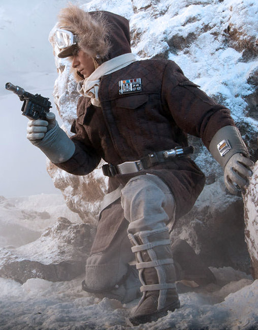 Star Wars - Episode V - The Empire Strikes Back: Captain Han Solo - Hoth Outfit, 1/6 Figur von Sideshow