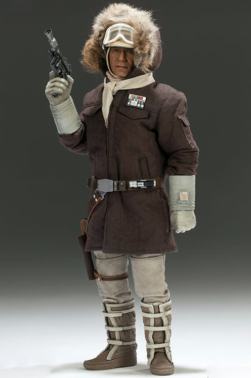 Star Wars - Episode V - The Empire Strikes Back: Captain Han Solo - Hoth Outfit, 1/6 Figur von Sideshow