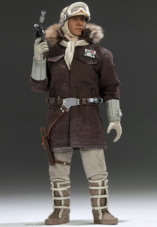 Star Wars - Episode V - The Empire Strikes Back: Captain Han Solo - Hoth Outfit, 1/6 Figur von Sideshow