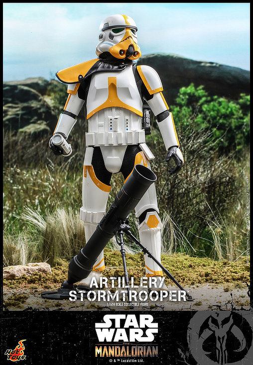 Star Wars - The Mandalorian: Artillery Stormtrooper, 1/6 Figur von Hot Toys
