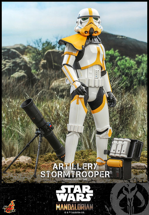 Star Wars - The Mandalorian: Artillery Stormtrooper, 1/6 Figur von Hot Toys