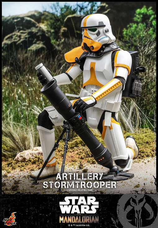 Star Wars - The Mandalorian: Artillery Stormtrooper, 1/6 Figur von Hot Toys
