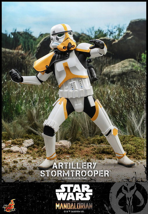 Star Wars - The Mandalorian: Artillery Stormtrooper, 1/6 Figur von Hot Toys