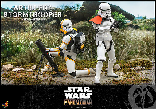Star Wars - The Mandalorian: Artillery Stormtrooper, 1/6 Figur von Hot Toys