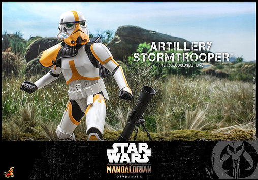 Star Wars - The Mandalorian: Artillery Stormtrooper, 1/6 Figur von Hot Toys