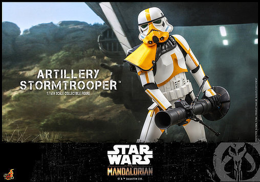 Star Wars - The Mandalorian: Artillery Stormtrooper, 1/6 Figur von Hot Toys