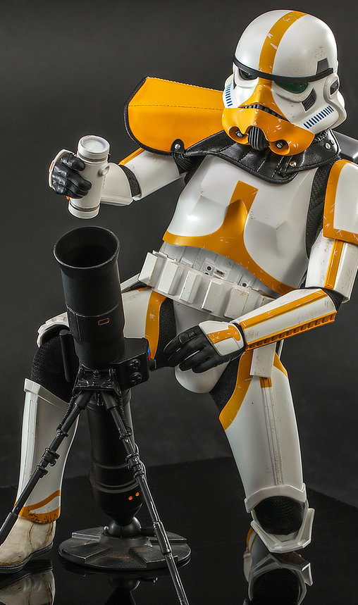 Star Wars - The Mandalorian: Artillery Stormtrooper, 1/6 Figur von Hot Toys