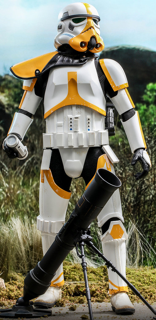 Star Wars - The Mandalorian: Artillery Stormtrooper, 1/6 Figur von Hot Toys