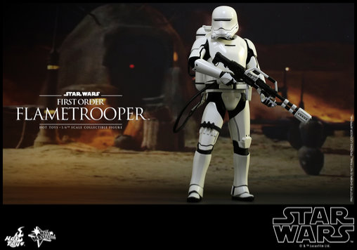 Star Wars - Episode VII - The Force Awakens: First Order Flametrooper, 1/6 Figur von Hot Toys
