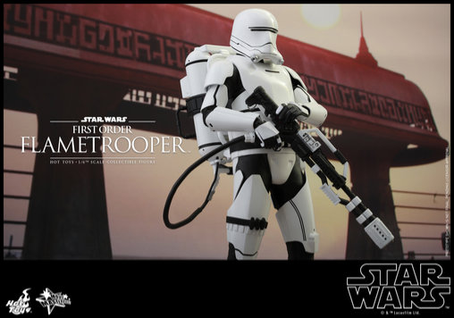 Star Wars - Episode VII - The Force Awakens: First Order Flametrooper, 1/6 Figur von Hot Toys