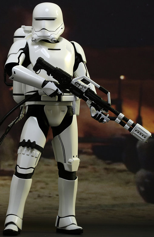 Star Wars - Episode VII - The Force Awakens: First Order Flametrooper, 1/6 Figur von Hot Toys